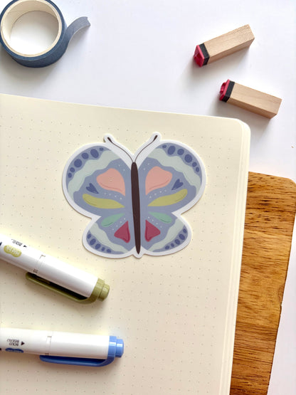 Butterfly Vinyl Waterproof Sticker