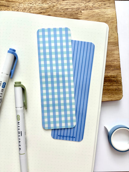 Plaid & Striped Bookmark