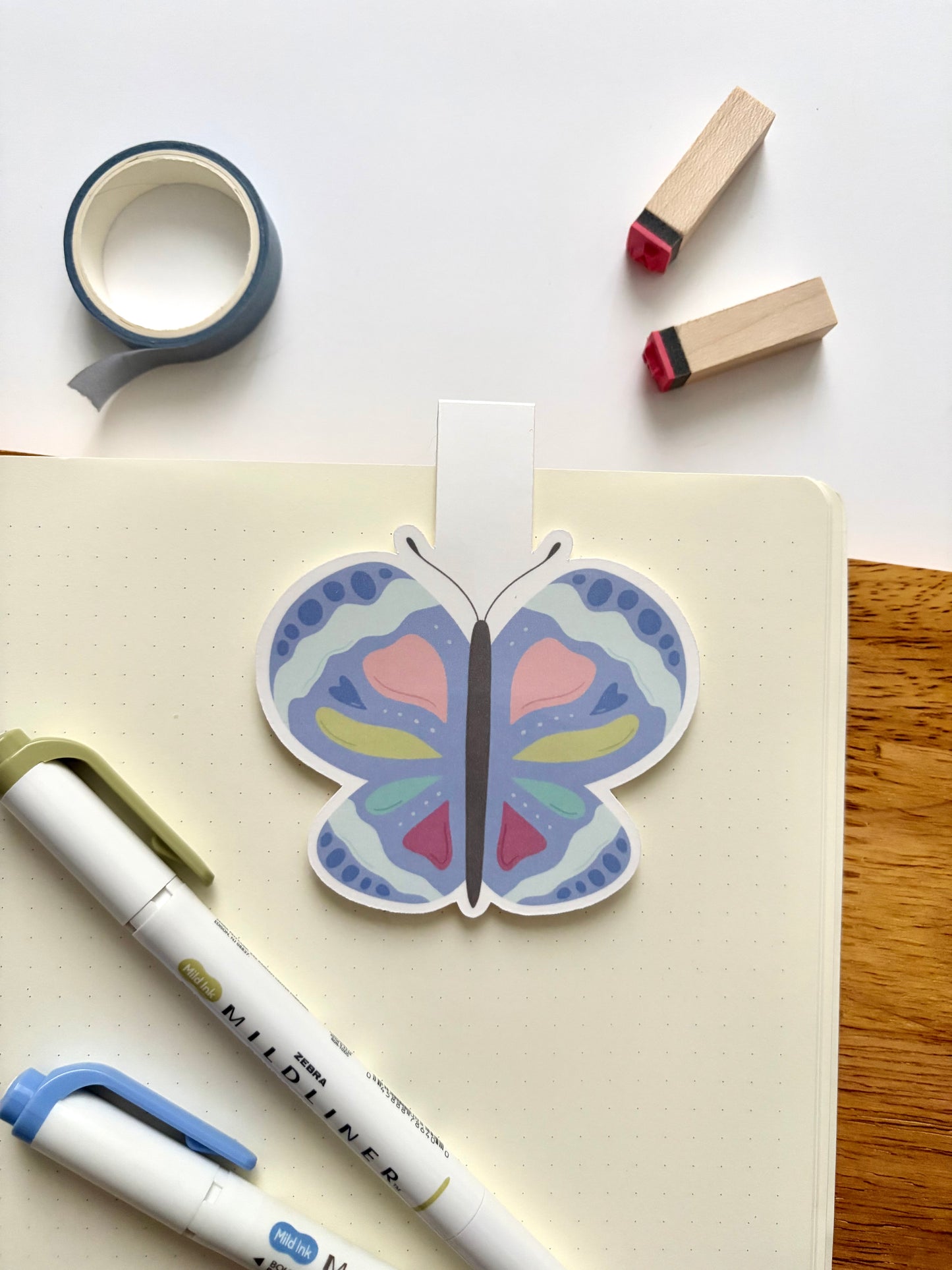 Butterfly Magnetic Bookmark